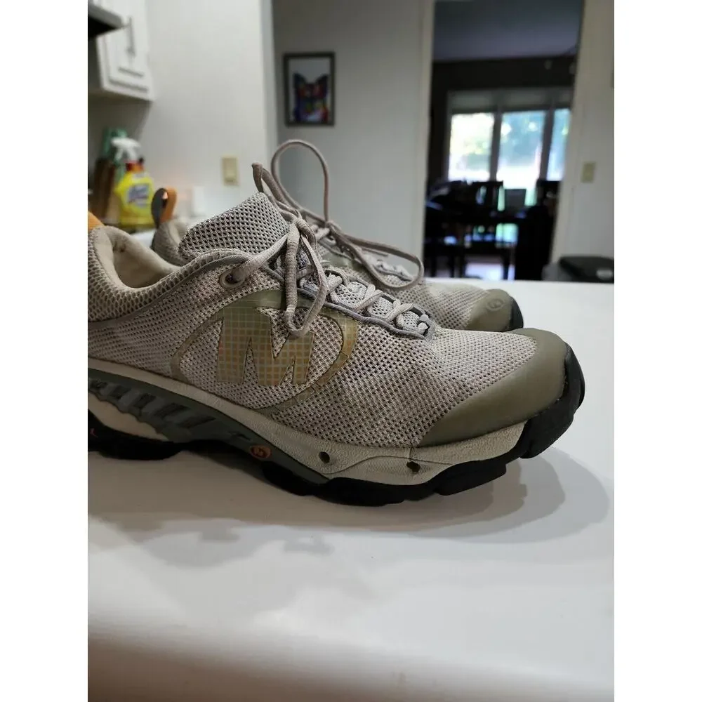 Merrell Womens Sz 10 Helium Ventilator taupe Running Hiking Shoes